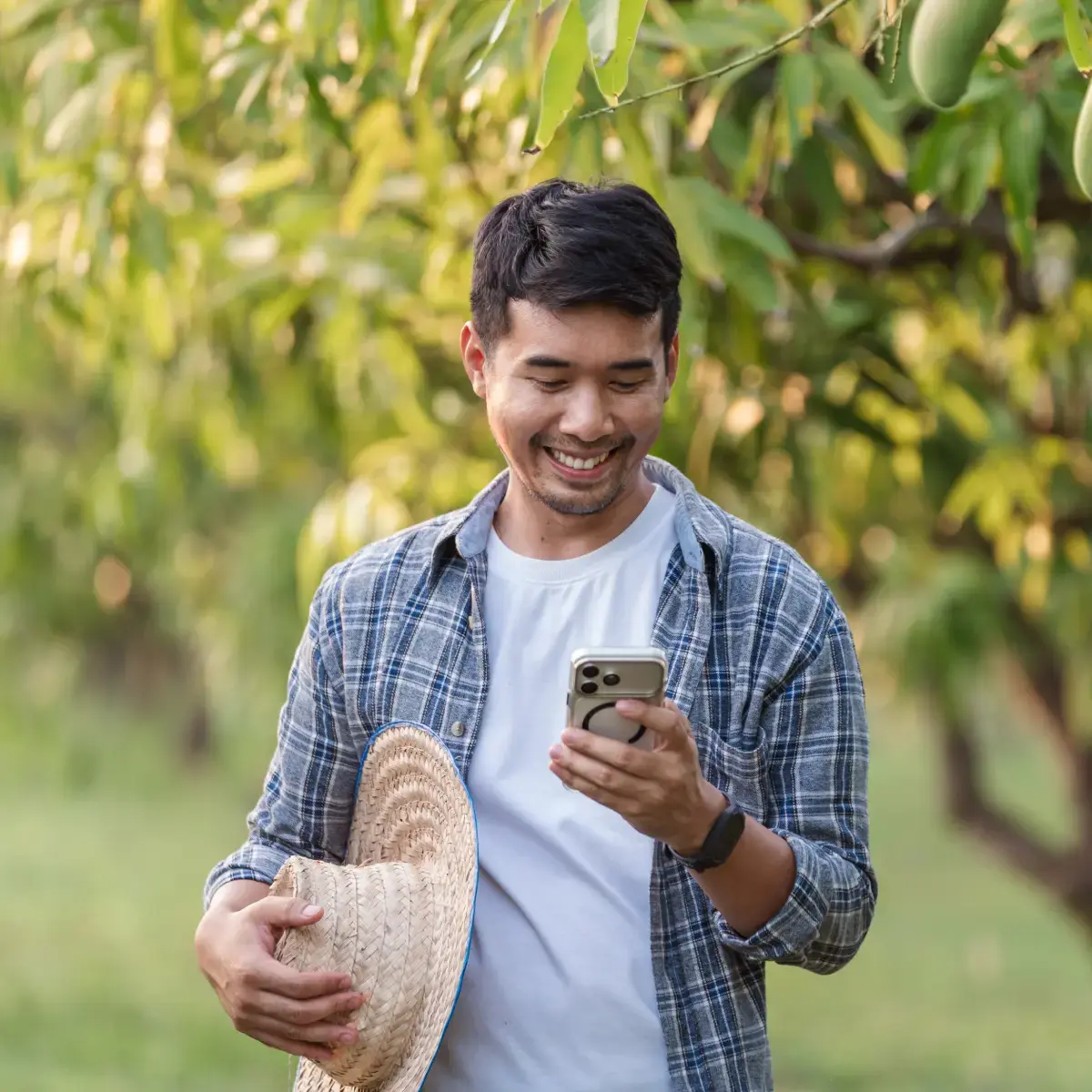 Happy farmers use FieldClock Happy farmers use FieldClock