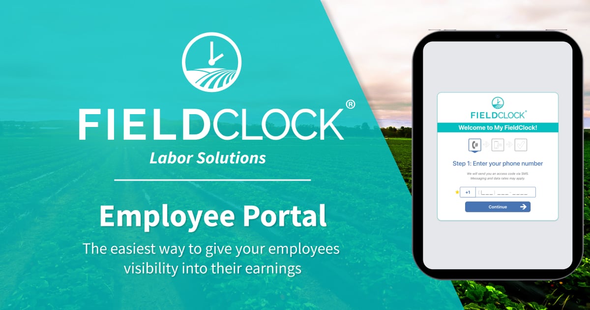 Field Clock App FieldClock Employee Portal - Employer to Employee Transparency